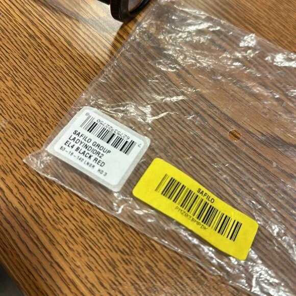 DIOR LADY DIOR SUNGLASSES EL4 (HD) BLACK/RED; NWB - Picture 6 of 8